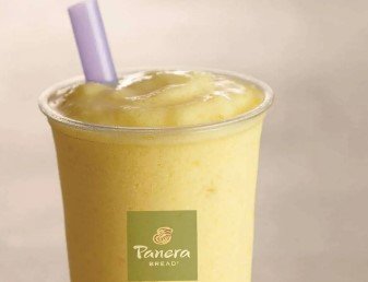 Panera Bread Mango Smoothie with Greek Yogurt