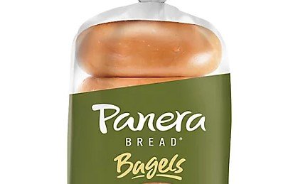 Panera Bread Plain Bagel