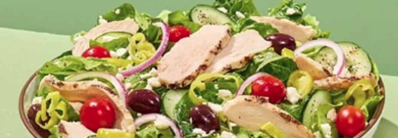 Greek Salad with Chicken Boxed Lunch
